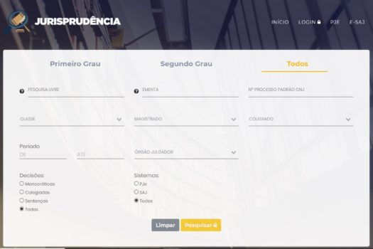 Sistema de Jurisprudência